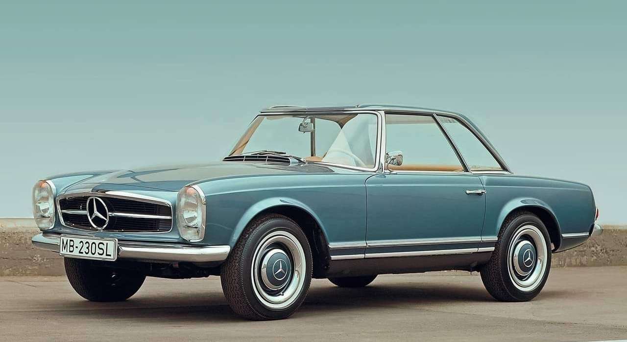 1969 Mercedes-Benz 230 SL rompecabezas en línea