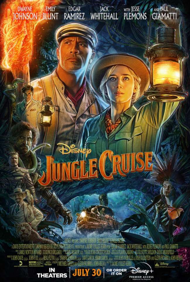 Cartel de la película de crucero de la jungla de Disney rompecabezas en línea