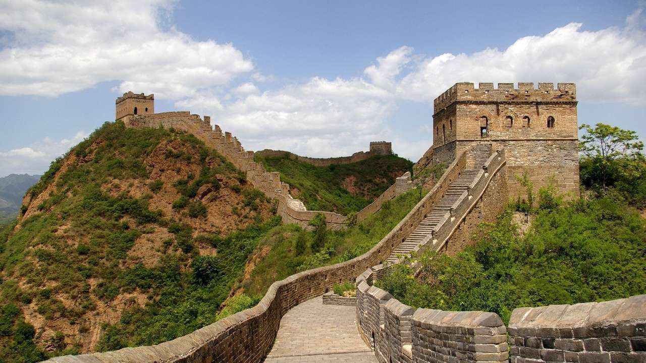 Το Σινικό Τείχος της Κίνας online παζλ