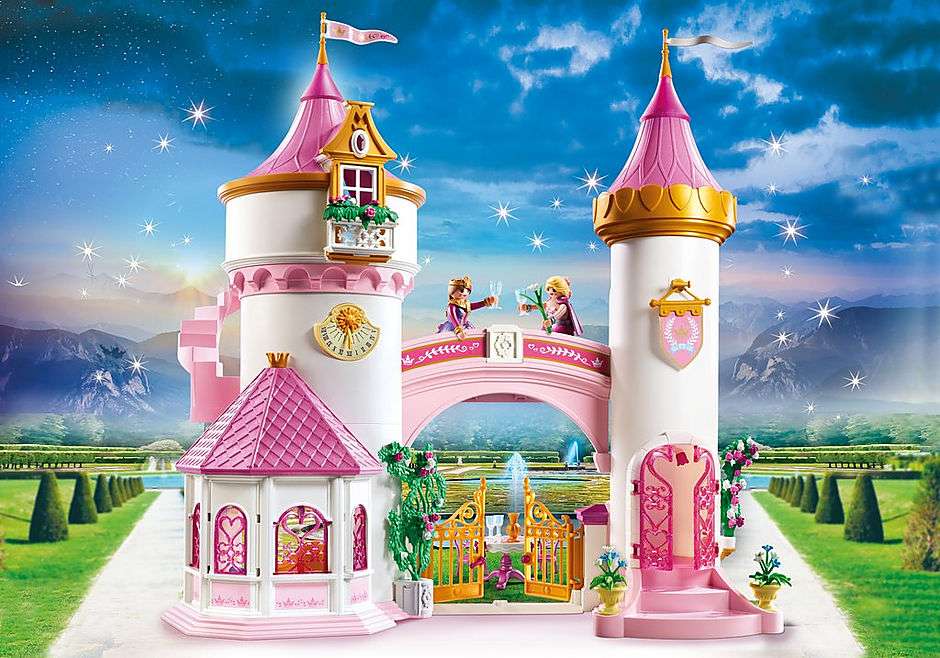 Princess Castle - Bloky skládačky online