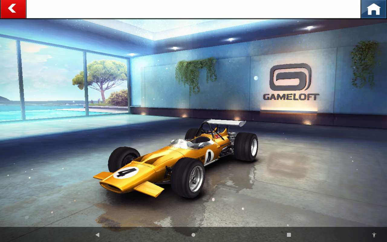 Asfalt 8 McLaren m14a online puzzel