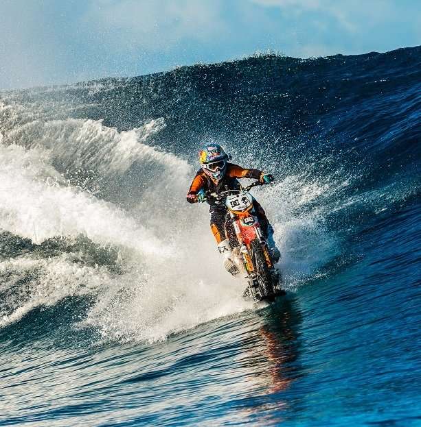 Motocross. quebra-cabeças online