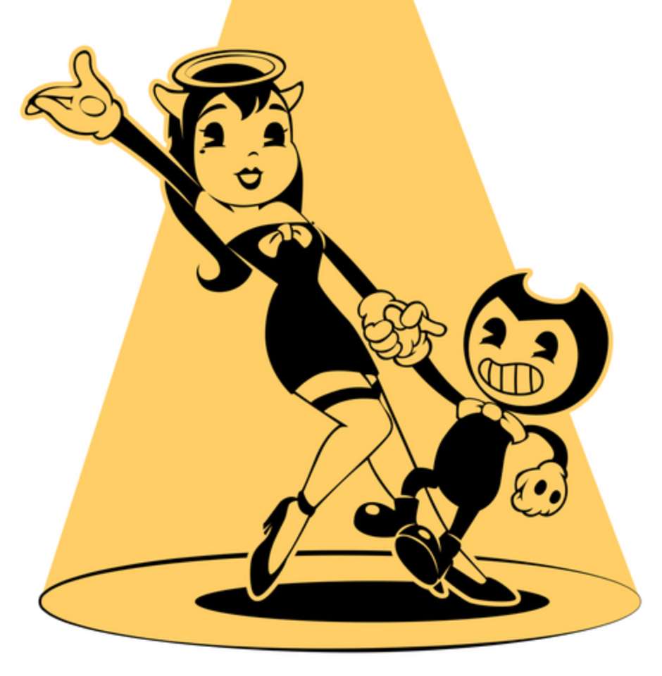 Alice angel and Bendy jigsaw puzzle online