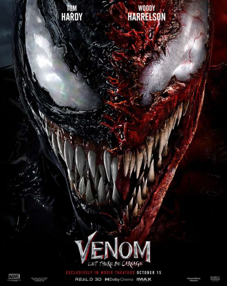 Venom: Lascia che ci sia un poster di film carnage puzzle online