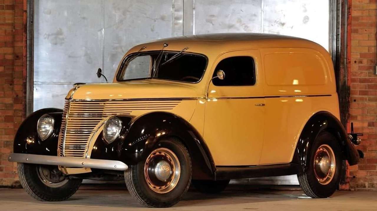 1938 Ford Limousine Lieferung Online-Puzzle