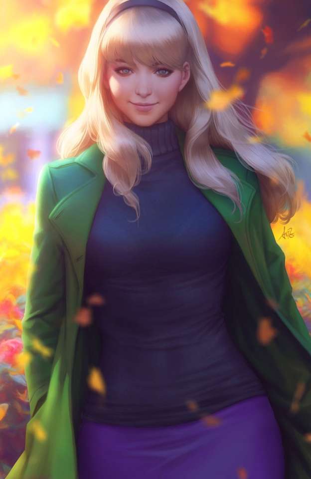 Gwen Stacy❤️❤️❤️❤️. puzzle online
