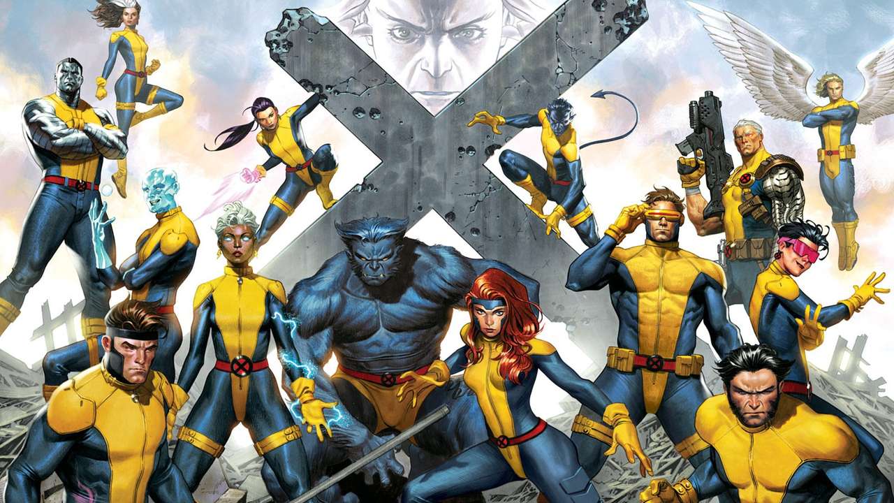 X-Men (карикатура) онлайн пъзел