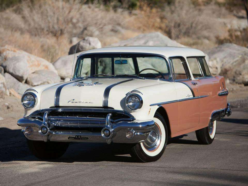 1956 Pontiac Safari Wagon pussel på nätet