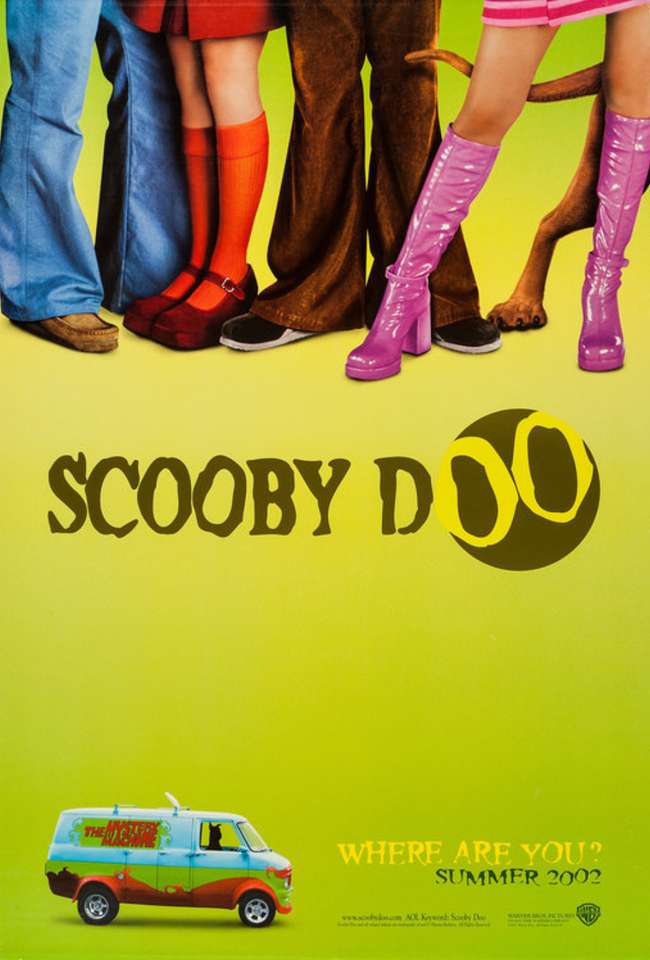 Постер фильма Скуби-Ду 2002 года пазл онлайн