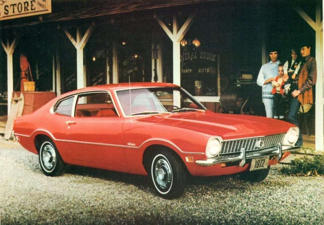 1972 Ford Maverick pussel på nätet
