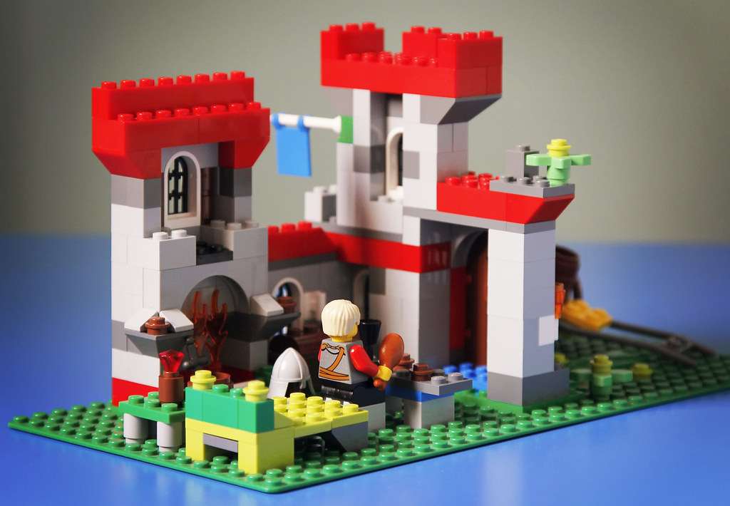 Цеглинки Lego онлайн пазл