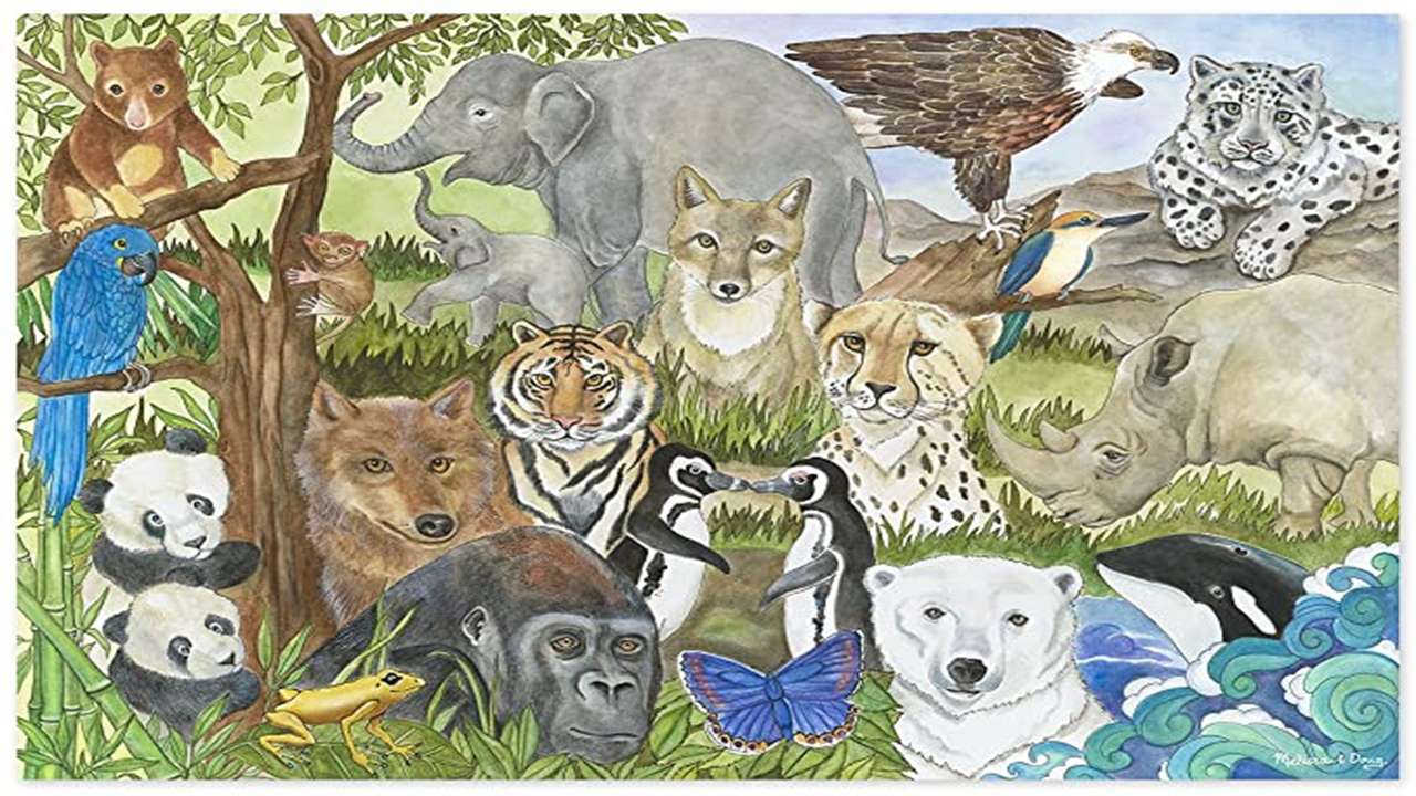 Puzzle de especies en peligro de extinción rompecabezas en línea