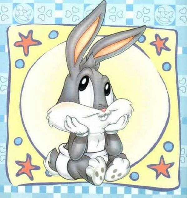 Looney Tunes Baby Bugs Bunny Pussel online