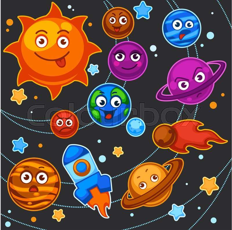 Planeten voor de lol legpuzzel online