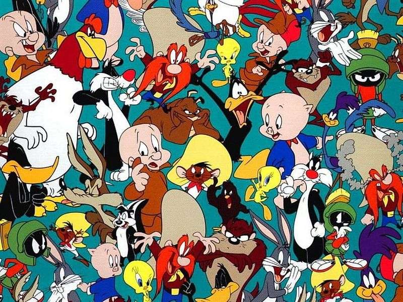 Looney Tunes Crazy Melodies online puzzel