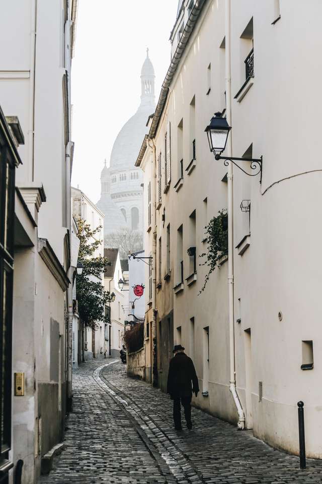 Montmartre - Paris. pussel på nätet