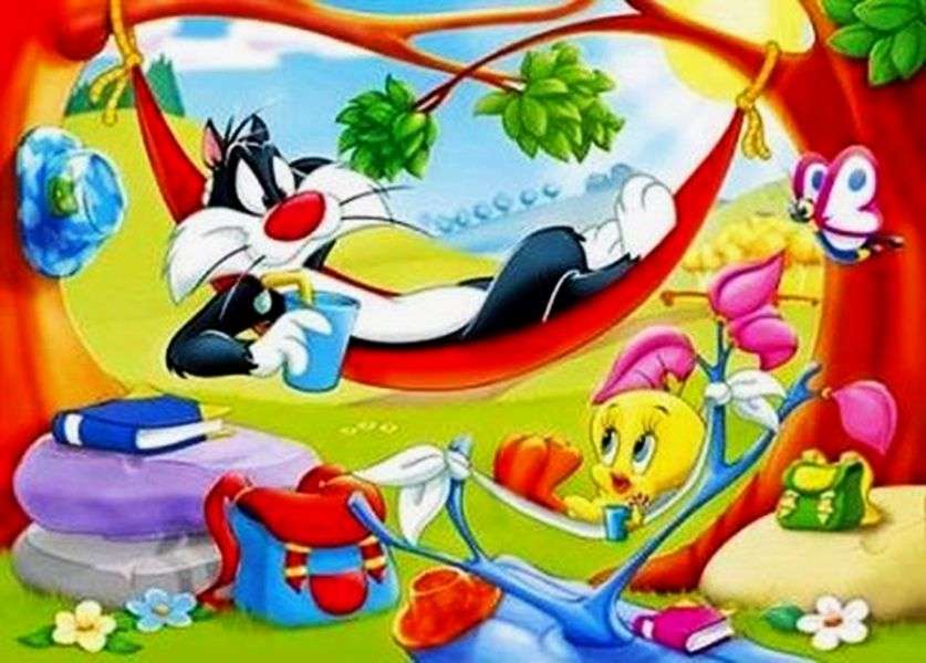 Looney Tunes Crazy Melodies rompecabezas en línea