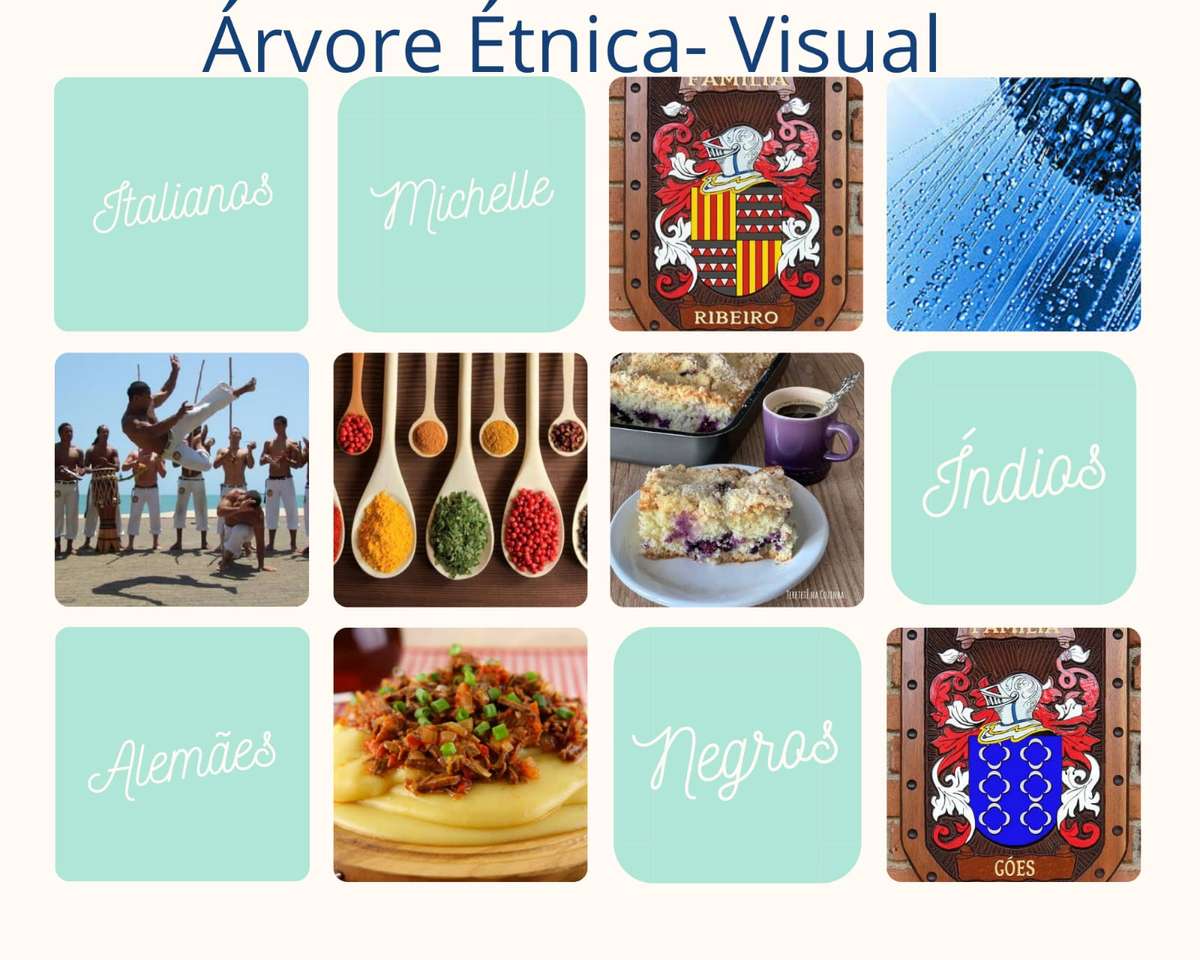 Albero etnico puzzle online