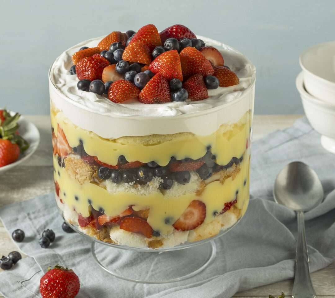 English Dessert Trifle pussel på nätet