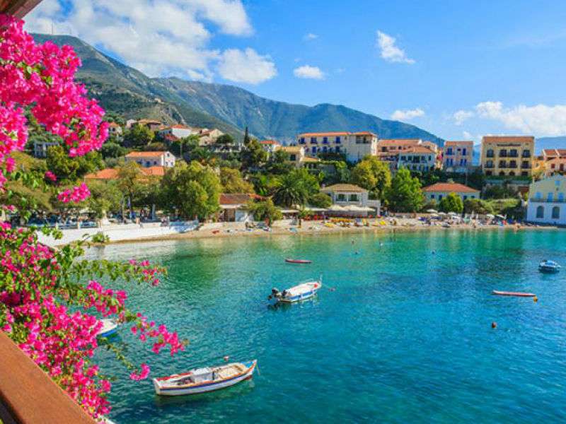 Griechische Insel Puzzlespiel online