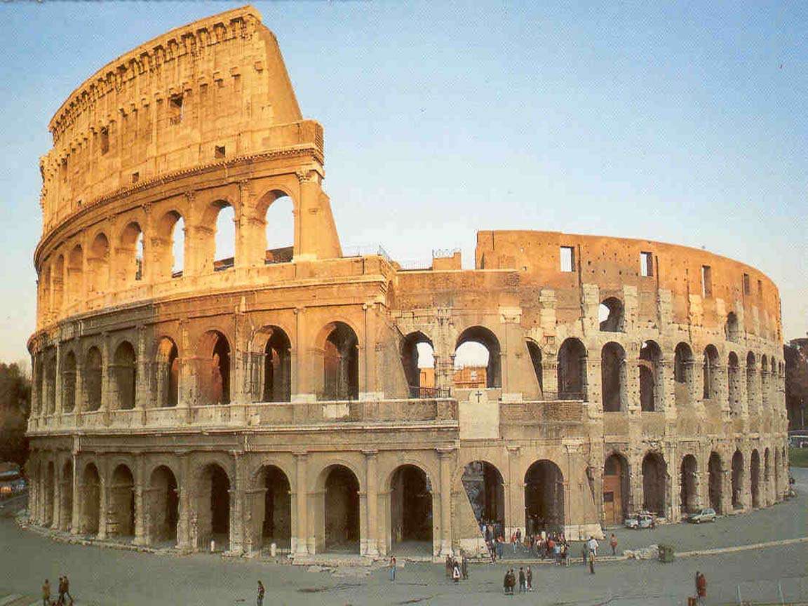 Roma el Coliseo rompecabezas en línea