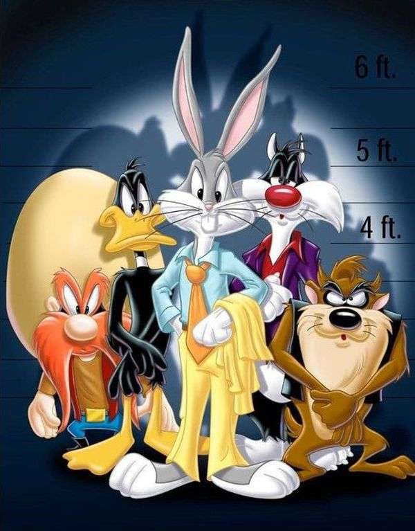 Looney Tunes Crazy melodie online puzzle