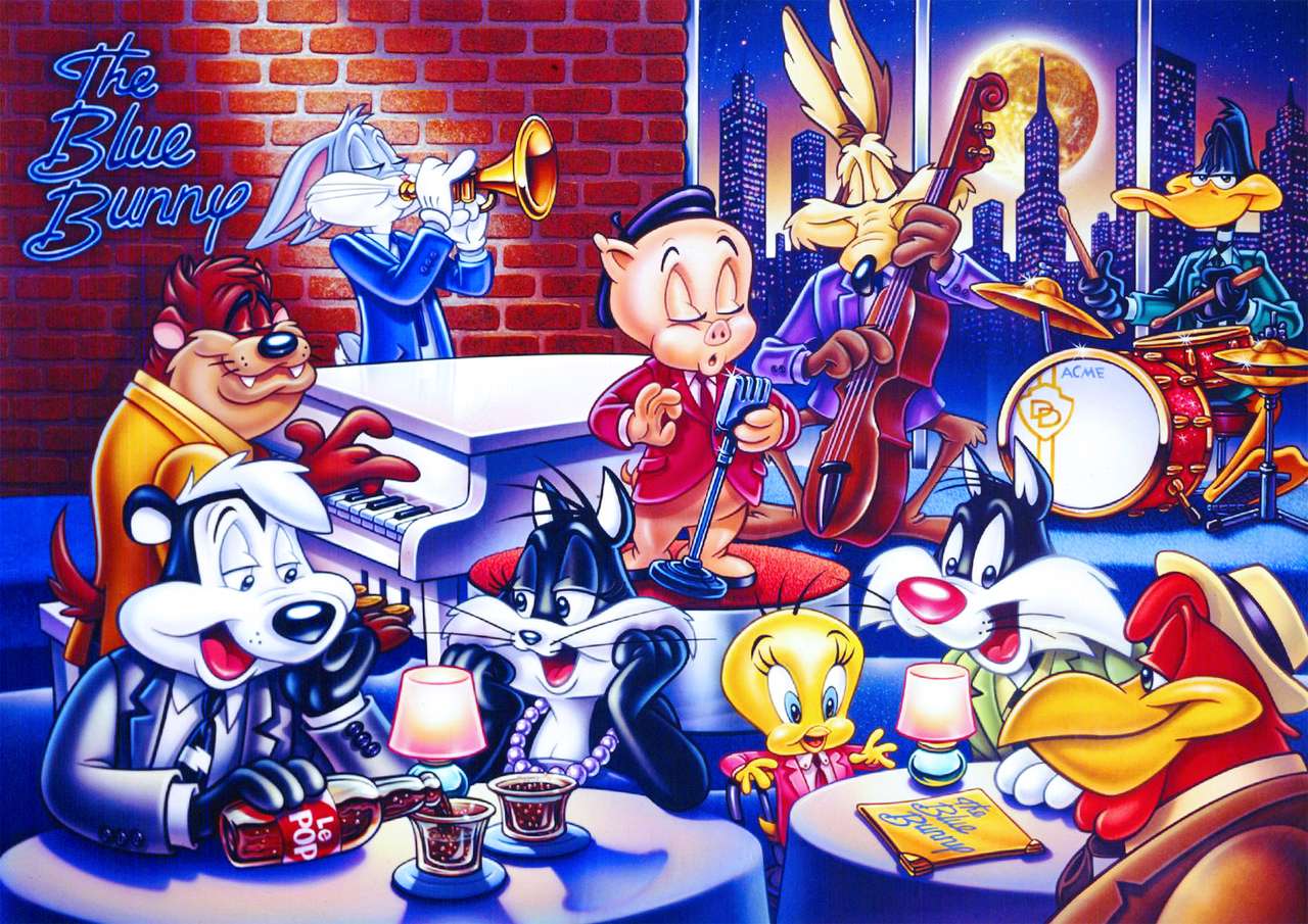 Looney Tunes Crazy Melodies online puzzel