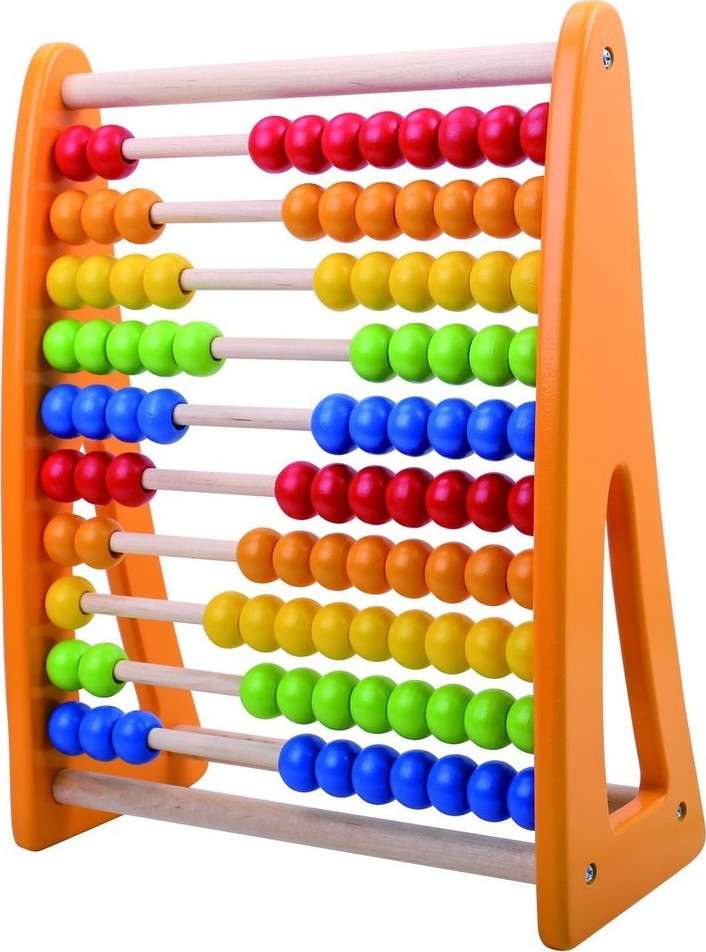 Wooden abacus online puzzle