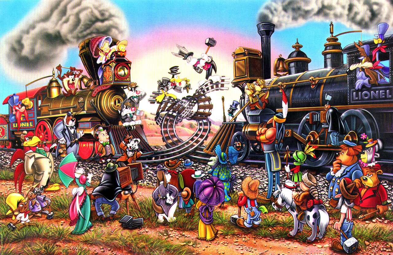 Looney Tunes Crazy Melodies puzzle online