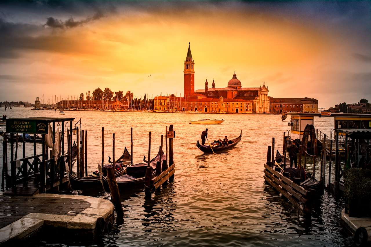 Venecia canale. онлайн пъзел