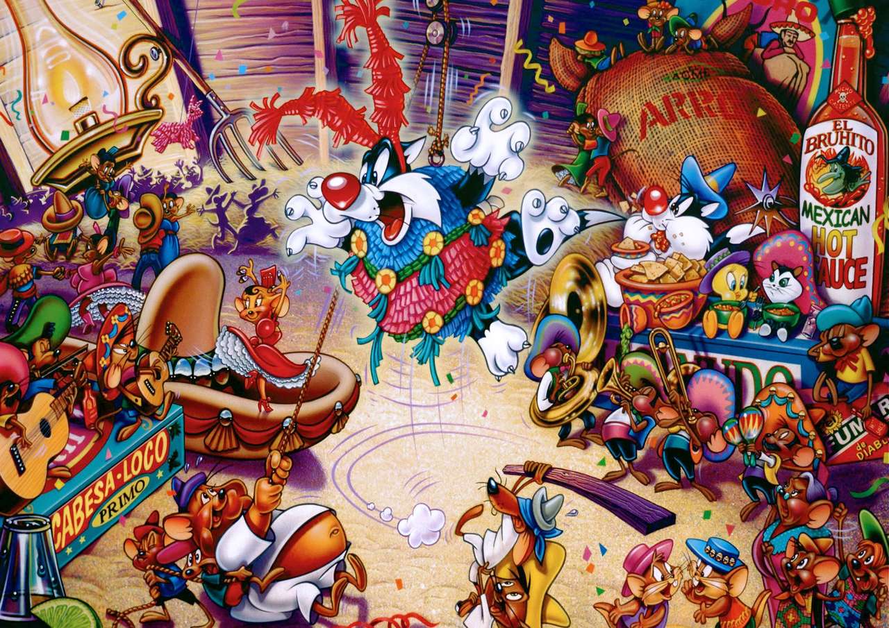 Looney melodii nebun melodii jigsaw puzzle online