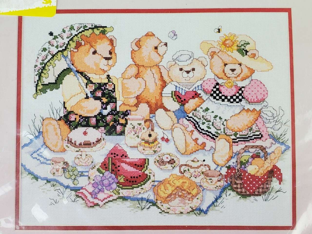 teddybeer picknick legpuzzel online