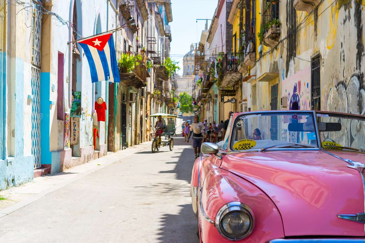 Havana vieux - Cuba puzzle en ligne