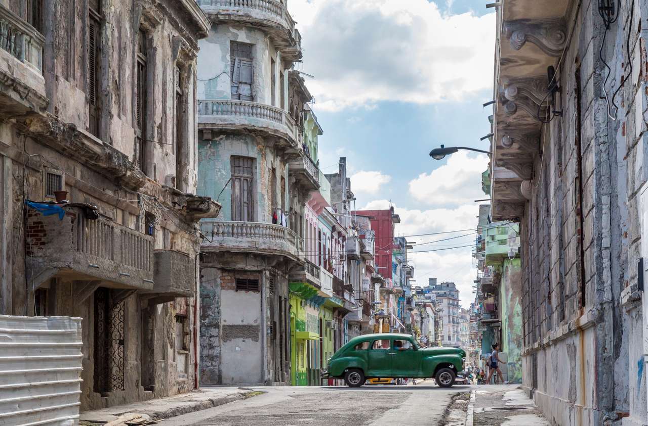 Havana стар - Куба онлайн пъзел