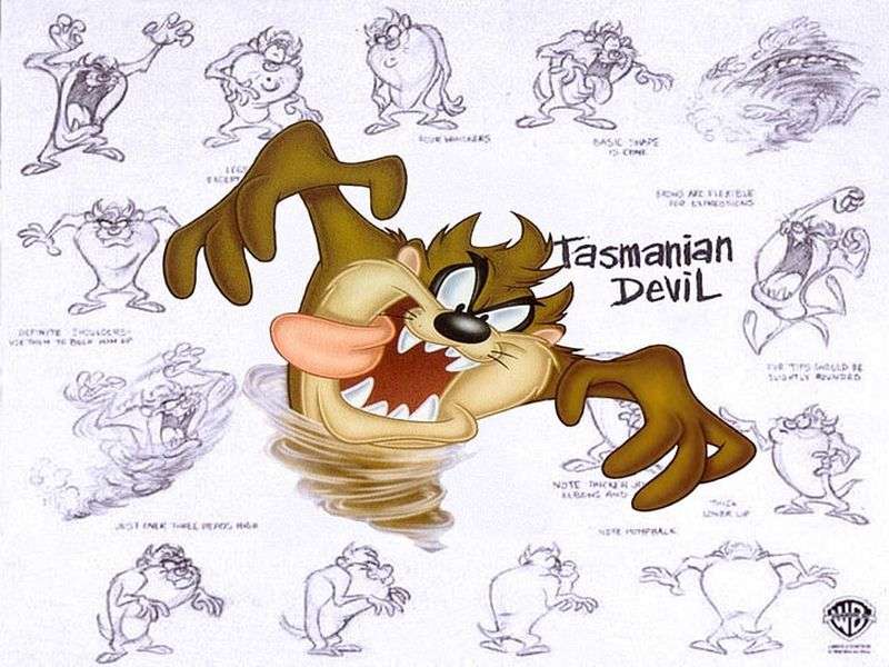 Looney Tunes őrült dallamok online puzzle