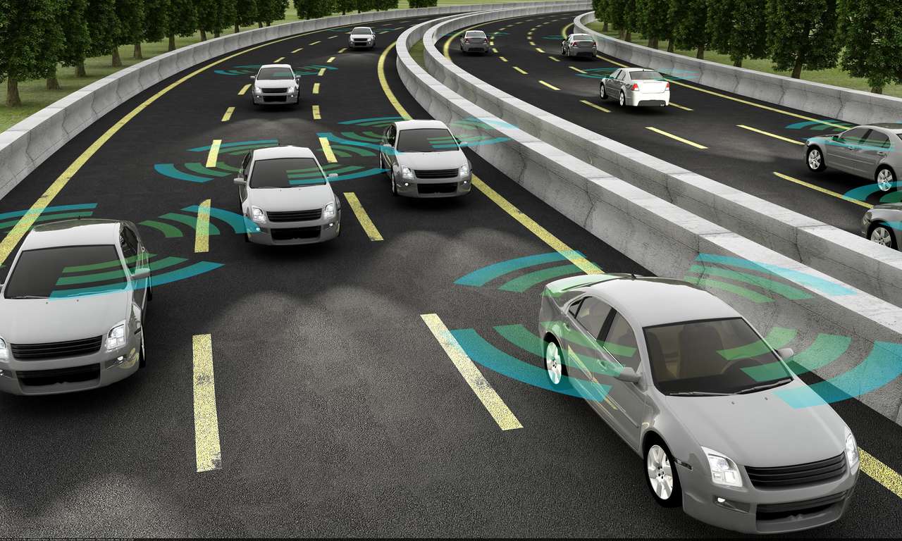 Автономни автомобили онлайн пъзел
