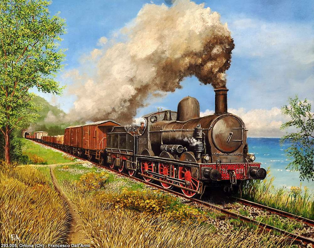 Pictura feroviară 3. puzzle online