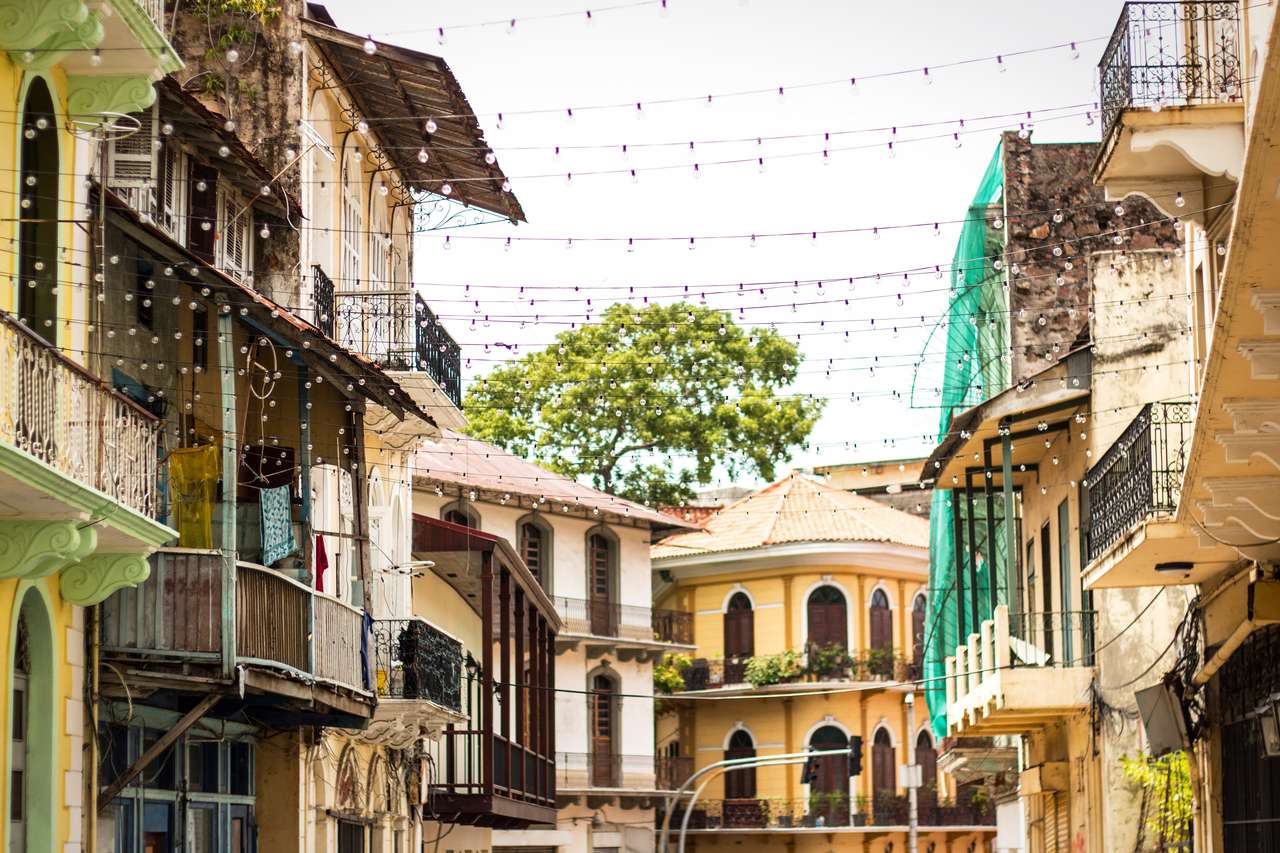 Město Panama skládačky online