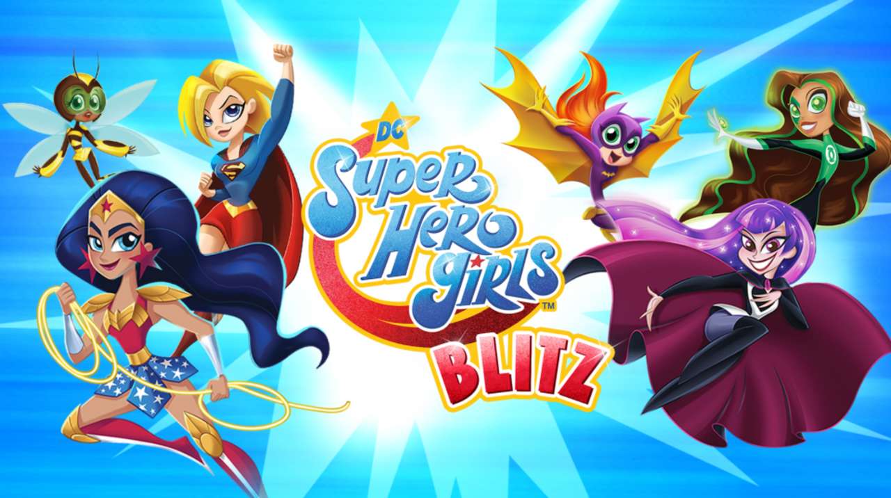 DC Superhero Girls Blitz pussel på nätet