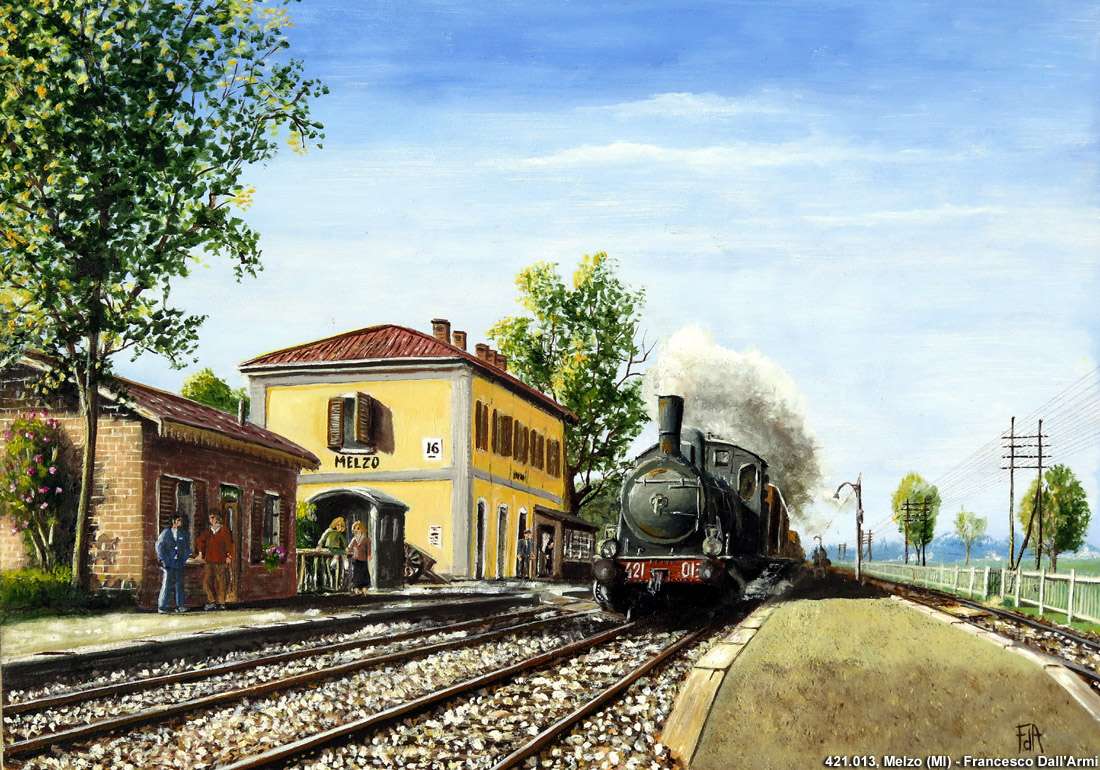 Peinture ferroviaire puzzle en ligne