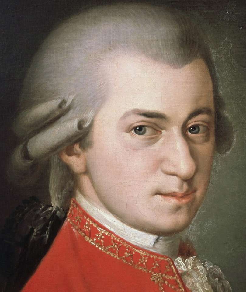 Амадей Моцарт онлайн пазл