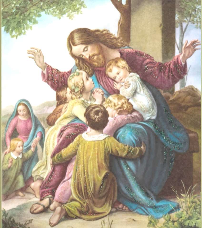 Isus、prietenul copiilor ジグソーパズルオンライン