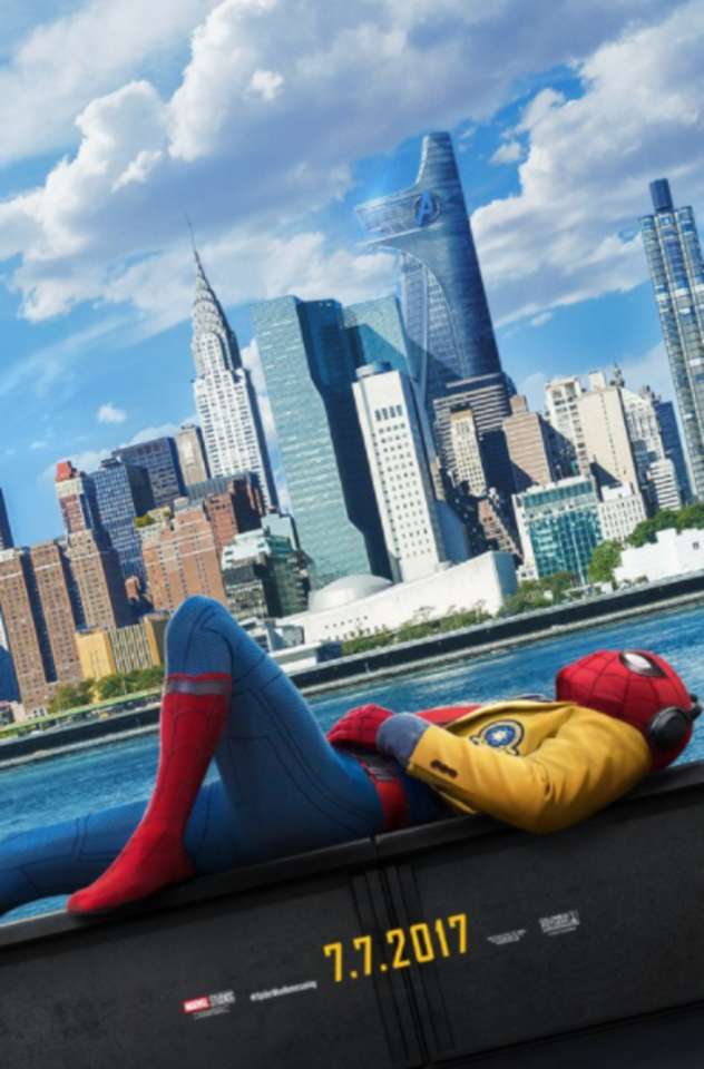 Spider-Man: Cartel de la película Homecoming rompecabezas en línea
