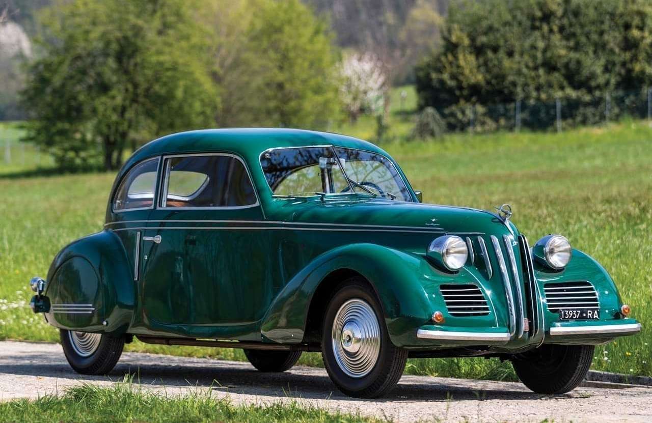 1938 FIAT 1500 B Berlinetta kupé online puzzle