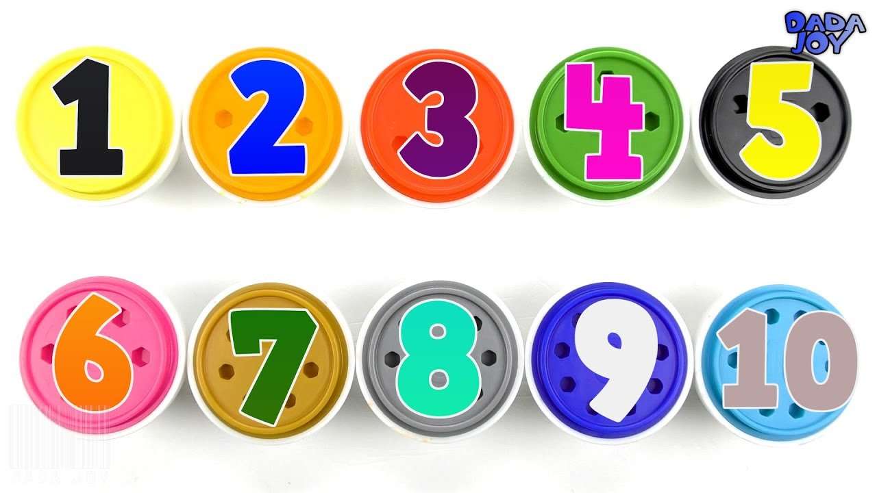 Numere de la 1 la 10 jigsaw puzzle online