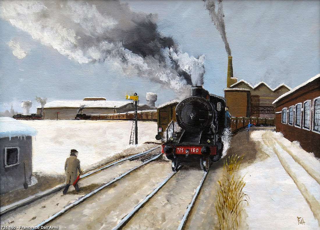 Rail schilderij 12 legpuzzel online