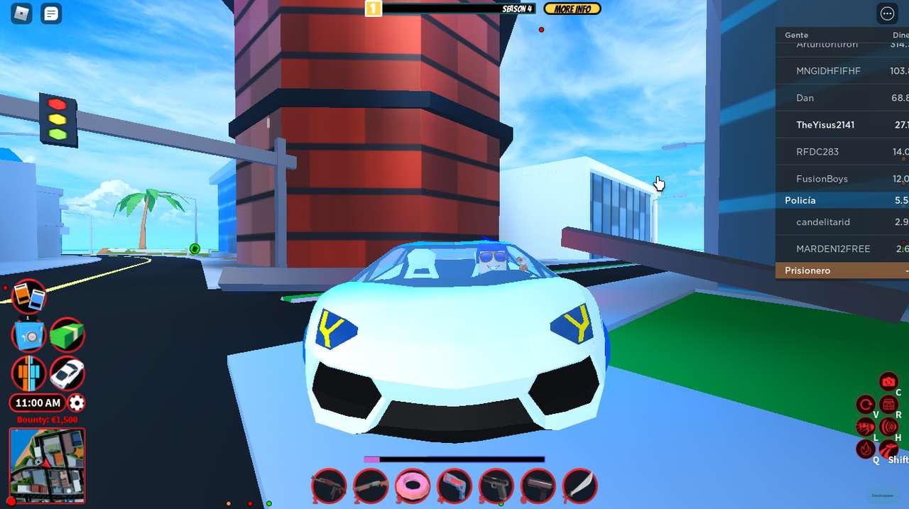 Lamborghini. Puzzlespiel online
