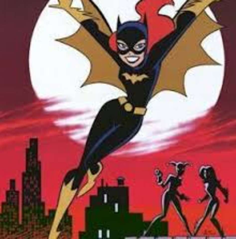 Τις νέες περιπέτειες Batgirl online παζλ