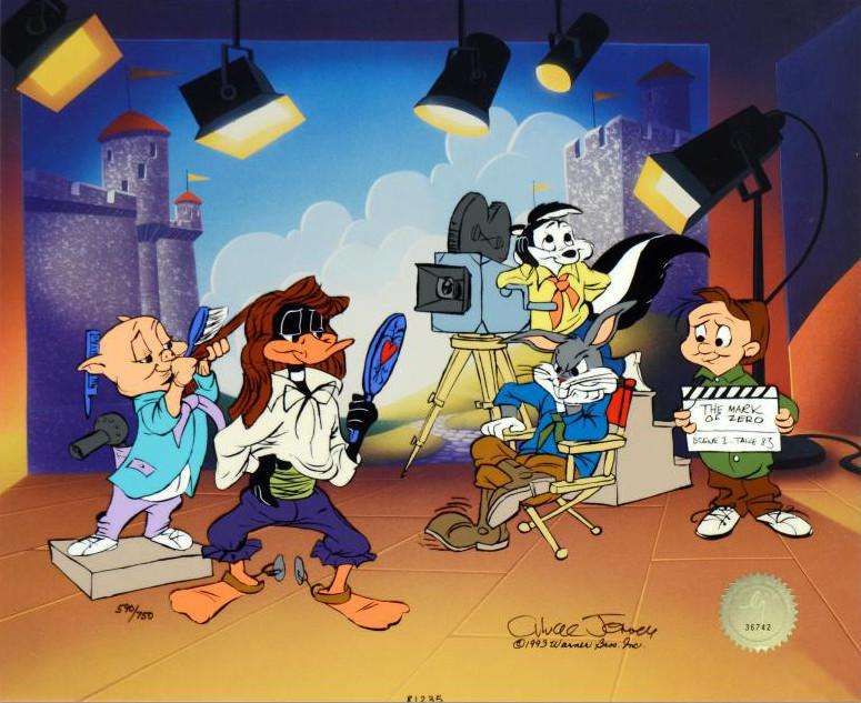 Looney Tunes Crazy melodie online puzzle