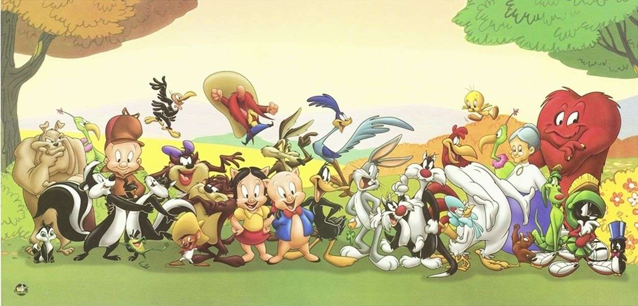 Looney Tunes Crazy melodie skládačky online